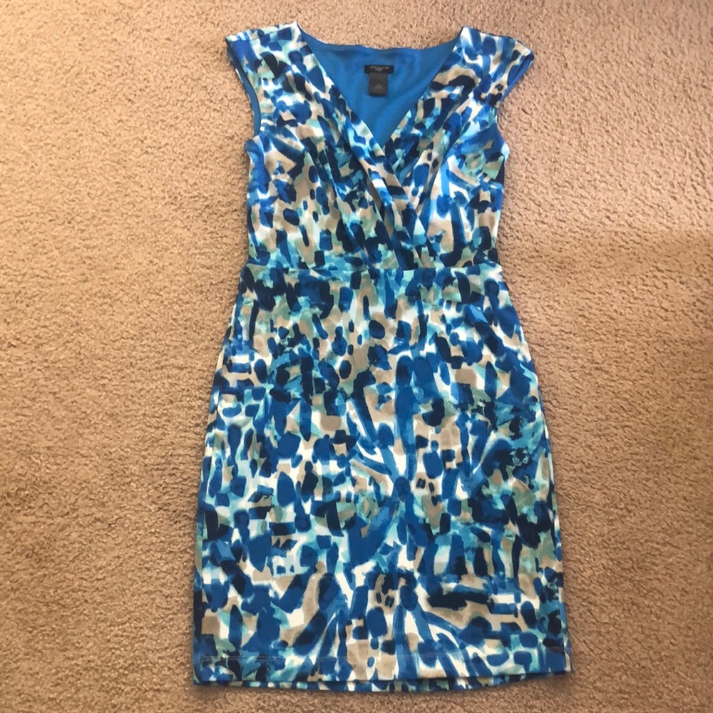 Beautiful Blue Ann Taylor Dress
